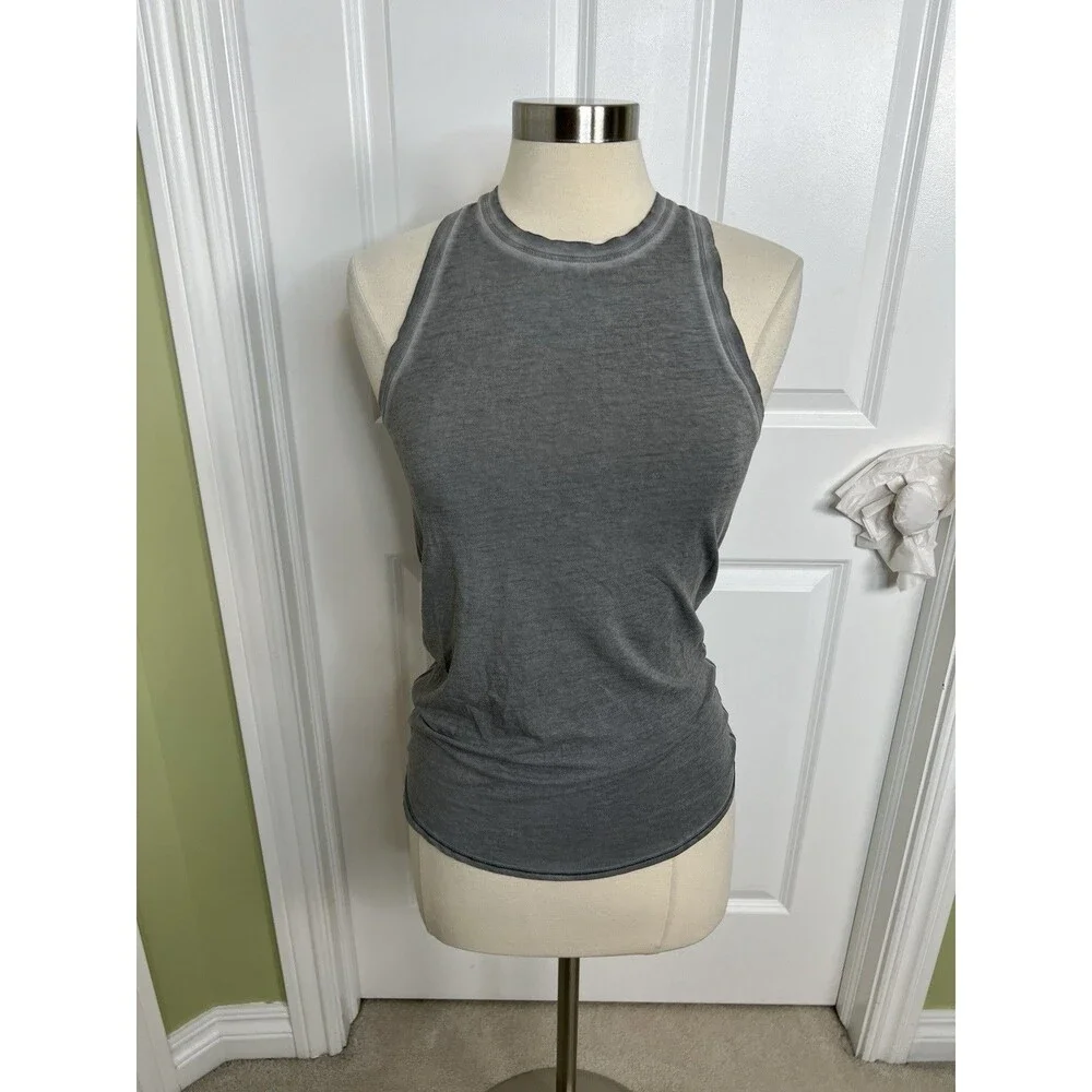 Lululemon All Tied Up Tank *Wash Asphalt Grey Women’s Size 6